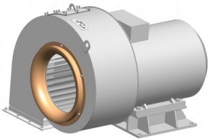 Вентилятор радиальный охлаждения тягового агрегата 2ТЭ25А