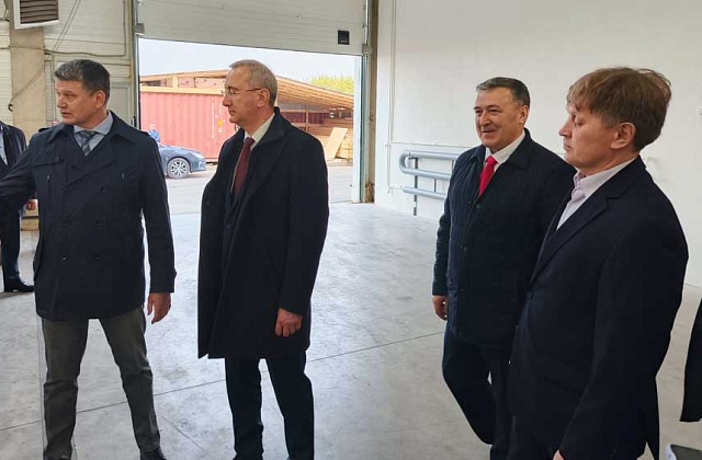 Губернатор Калужской области Владислав Шапша посетил ЗАО «МЫС»